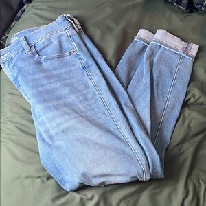 Old Navy Light Blue Straight Leg Jeans